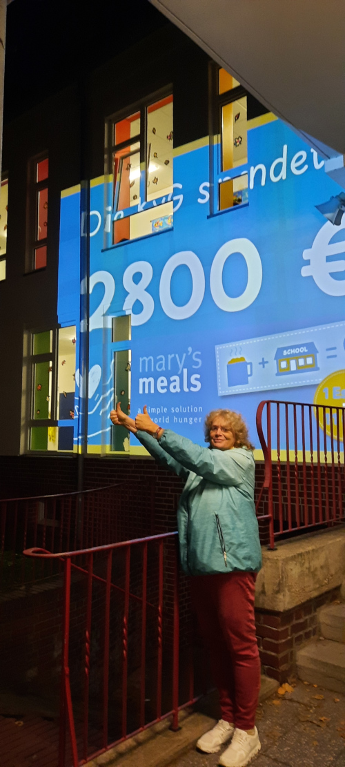 Bild Geldspende für Marys Meals