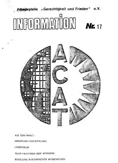 Bild Info-Blatt Nr. 17 von 1982