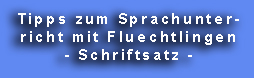 Sprachtipps - Text