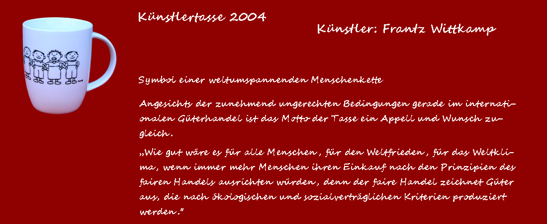 Bild Künstlertasse 2004