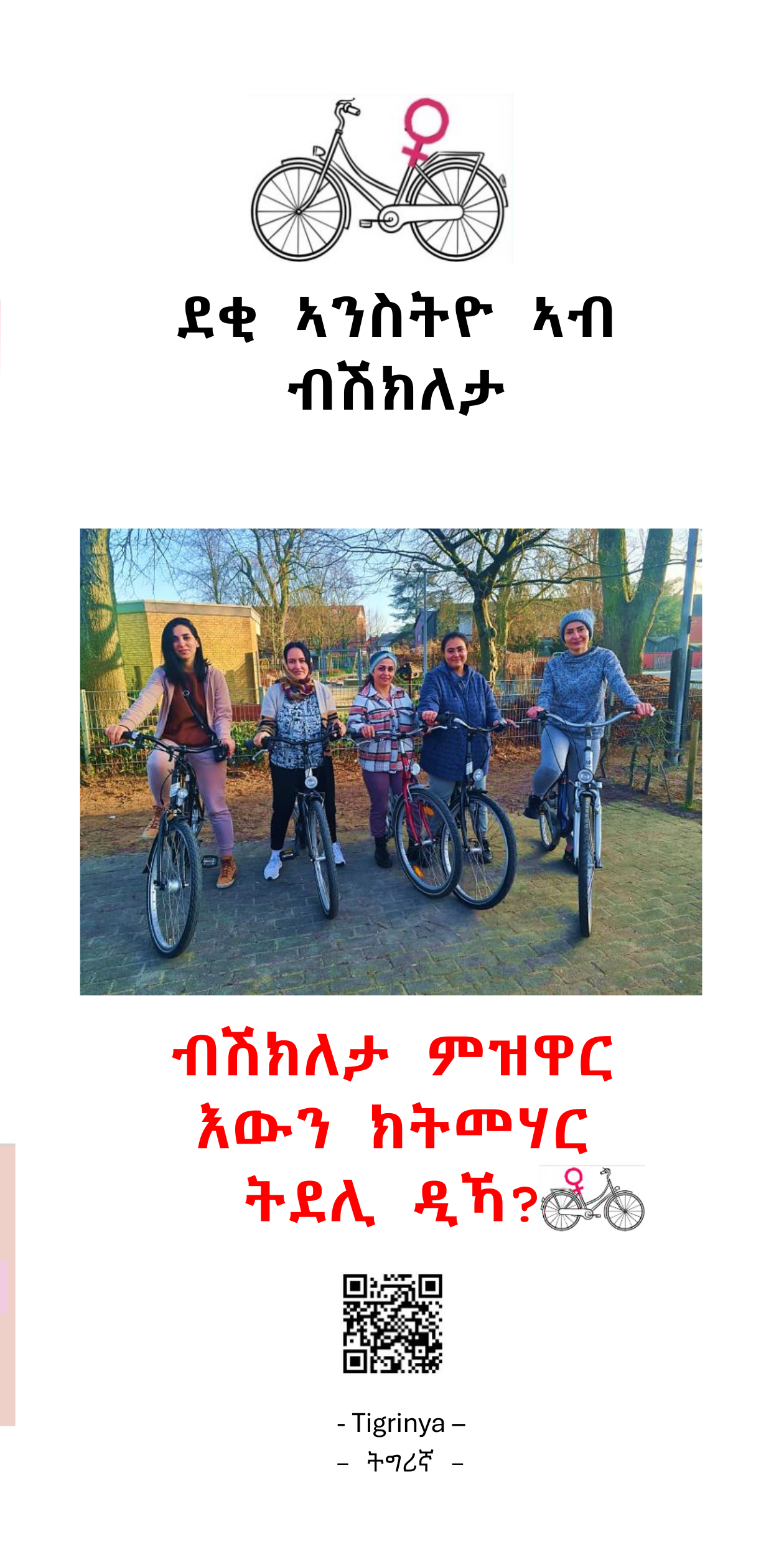 Bild Flyer tigrinia