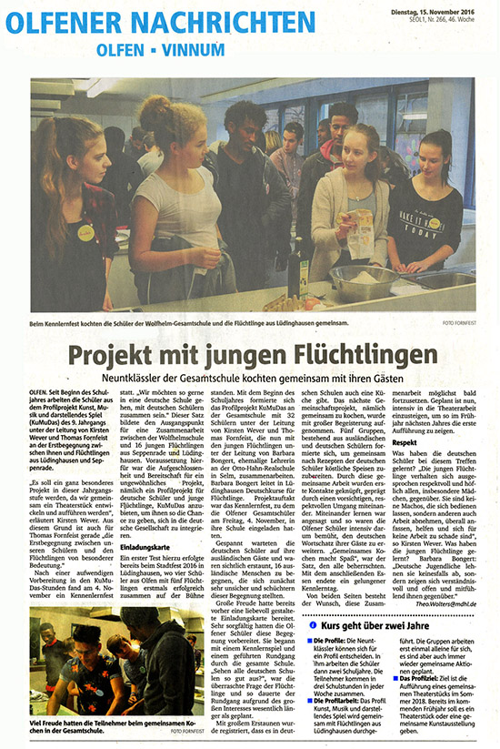 Zeitungsartikel 1